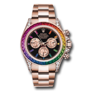 Rolex Cosmograph Daytona 116505 up Rainbow 116595