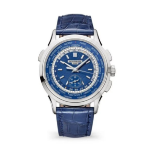 Patek Philippe World Time Chronograph 18k White Gold 5930G-010