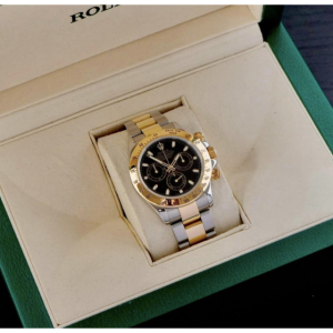 Alternative view of Đồng hồ Rolex Daytona 116523-0039 Black Dial Two Tone Yellow Gold Stainless Steel Chronograph 40mm