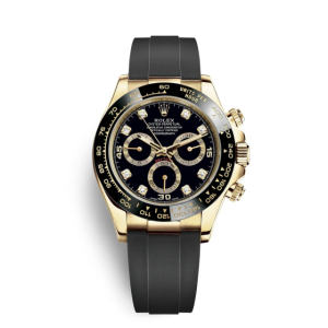 Rolex Daytona 116518LN 18K Ceramic Black Diamond Dial