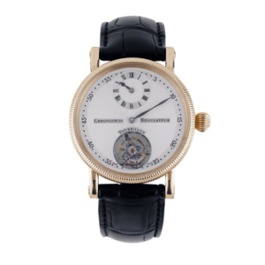 Chronoswiss Regulator Tourbillon 18k Gold 38mm Chronometer CH 3121