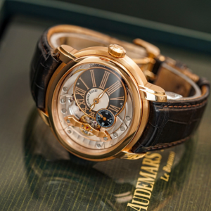Alternative view of Audemars Piguet Millenary 4101 15350OR.OO.D093CR.01