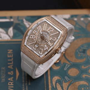 Alternative view of Franck Muller Vanguard V41 Vàng Khối 18k Full Kim Cương Thiên Nhiên