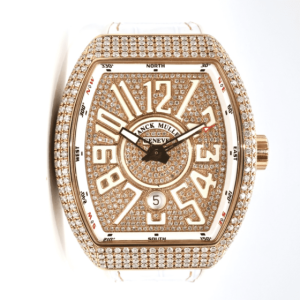 Franck Muller Vanguard V41 Vàng Khối 18k Full Kim Cương Thiên Nhiên