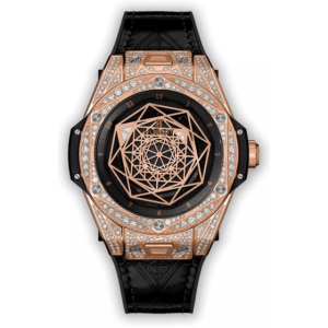 Hublot Big Bang Sang Bleu King Gold Pavé Diamonds 39mm 465.OS.1118.VR.1704.MXM18