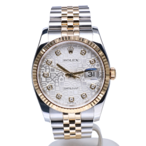 Rolex Datejust 36mm 116233-0155 Vi Tính Trắng