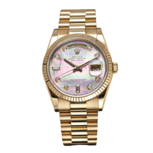 Rolex Day-Date 118238 Mop Tím