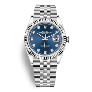Rolex Steel Datejust 36mm Jubilee Bracelet 126234-0037 Blue