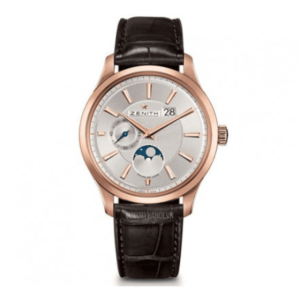 Zenith Captain Moonphase 18K Rose Gold 40mm 18.2140.691/02.C498